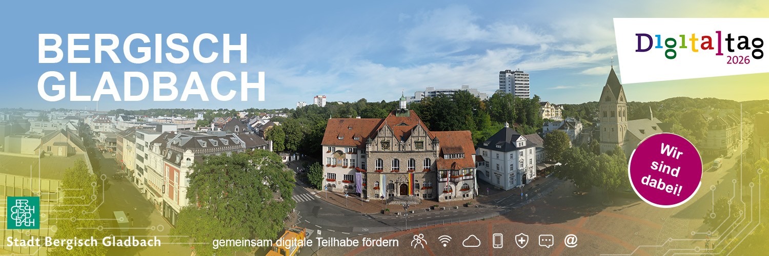 Ansicht der Stadt Bergisch Gladbach