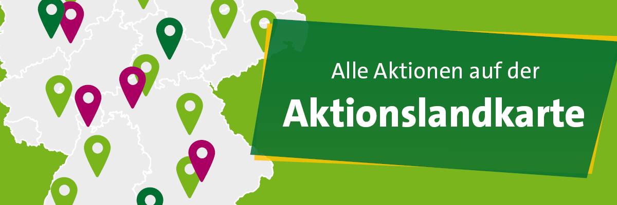Grafik: Alle auf der Aktionslandkarte